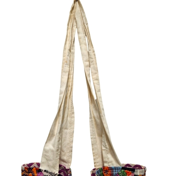 Day of the Dead Sugar Skulls Handmade Oversized Tote Shopping Bag Los Novios - Picture 2 of 4